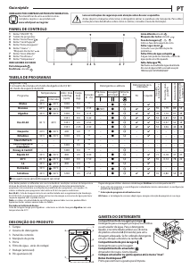 Manual Whirlpool FFB 9458 BV SP Máquina de lavar roupa