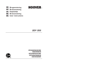 Käyttöohje Hoover DDY 055 Astianpesukone