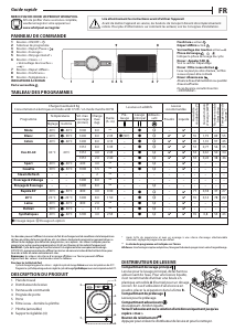 Mode d’emploi Whirlpool FFBS 8458 WV FR Lave-linge