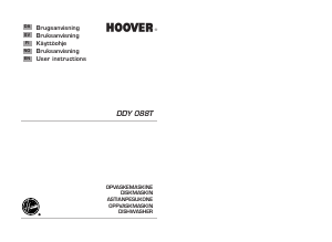 Handleiding Hoover DDY 088T Vaatwasser