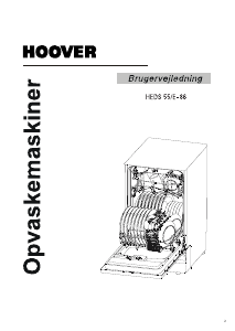 Brugsanvisning Hoover HEDS 55 Opvaskemaskine