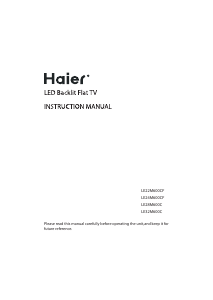 Manual Haier LE32M600C LED Television