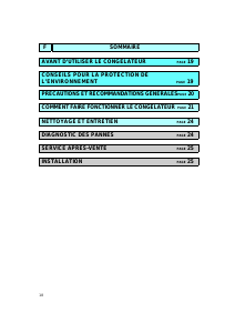 Mode d’emploi Bauknecht GKMN 2770/0 Congélateur