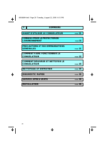 Mode d’emploi Bauknecht GKMT 2949 Congélateur