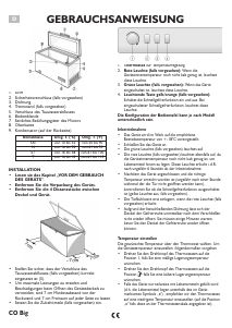 Bedienungsanleitung Bauknecht GTA 300 OptimaPlus Gefrierschrank