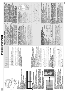 Mode d’emploi Bauknecht GTA 3802 Optima Congélateur