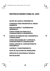 Manual de uso Bauknecht KDA 1900/2 Frigorífico combinado