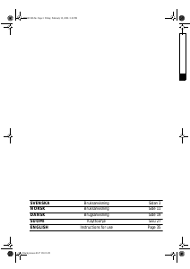 Bruksanvisning Bauknecht GSFH 1688 WS Diskmaskin