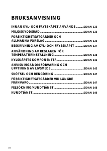 Bruksanvisning Bauknecht KDNA 4300 IN Kyl-frys