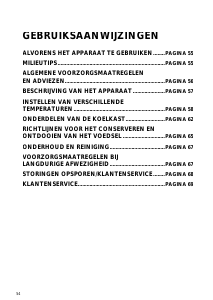 Handleiding Bauknecht KDNA 4300 IN Koel-vries combinatie