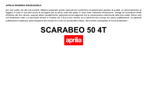 Manuale Aprilia Scarabeo 50 4T (2006) Scooter