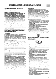 Manual de uso Bauknecht KG PRIMELINE 28 WS Frigorífico combinado