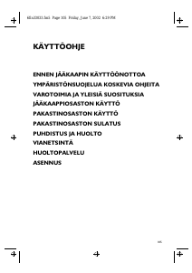 Käyttöohje Bauknecht KGA 2700/2 Jääkaappipakastin