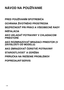 Návod Bauknecht KGA 325 Optima/IN Chladnička s mrazničkou