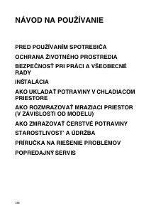 Návod Bauknecht KGA 355 OPTIMA IN Chladnička s mrazničkou