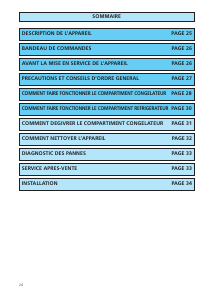 Mode d’emploi Bauknecht KGC 3354/2 Réfrigérateur combiné