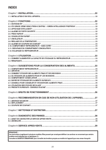 Mode d’emploi Bauknecht KGE KLIFF Réfrigérateur combiné