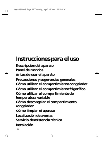 Manual de uso Bauknecht KGEA 3209 Frigorífico combinado