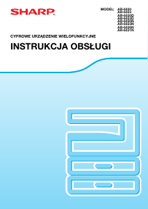 Instrukcja Sharp AR-6023D Drukarka wielofunkcyjna