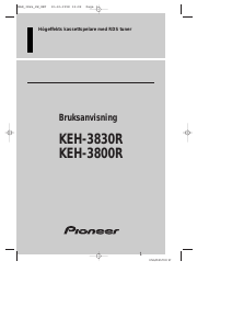 Bruksanvisning Pioneer KEH-3830R Bilradio