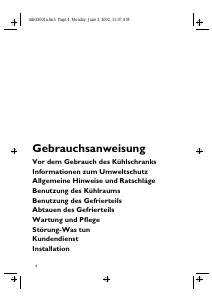 Bedienungsanleitung Bauknecht KGEB 3500/1 Kühl-gefrierkombination