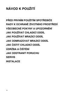 Manuál Bauknecht KGIK 3109/A Lednice s mrazákem