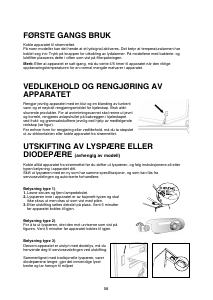 Bruksanvisning Bauknecht KGIK 3109/A/1 Kjøle-fryseskap