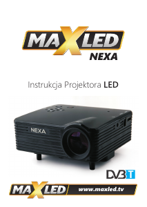 Instrukcja Maxled Nexa Projektor