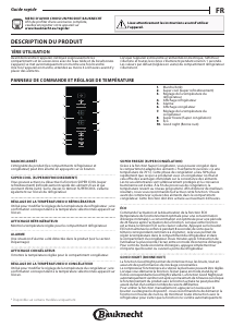 Mode d’emploi Bauknecht KGN 1830D IN Réfrigérateur combiné