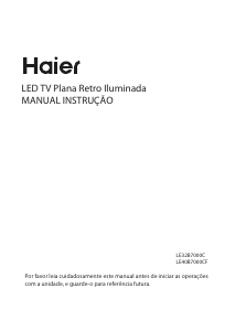 Manual Haier LE32B7000C Televisor LED