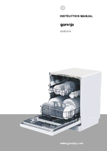 Handleiding Gorenje GV51214UK Vaatwasser