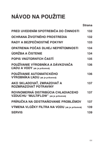 Návod Bauknecht KSN 495 IO Chladnička s mrazničkou