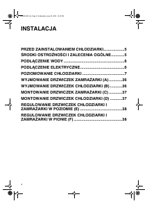 Instrukcja Bauknecht KSN 521 IO Lodówko-zamrażarka