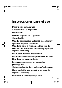 Manual de uso Bauknecht KSN 7650/A WS Frigorífico combinado