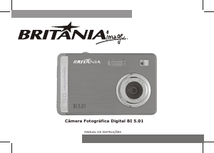Manual Britania BI 5.01 Câmara digital