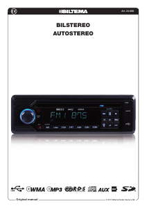Bruksanvisning Biltema 24-686 Bilradio