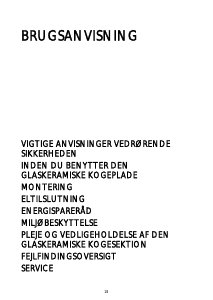 Brugsanvisning Bauknecht EDPT 6740 IN Kogesektion