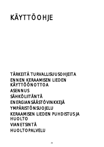 Käyttöohje Bauknecht EDPV 6740 IN Keittotaso