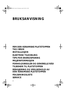 Bruksanvisning Bauknecht EPV 6640 IN Kokeplate