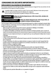 Mode d’emploi Bauknecht ETCIV 8740 NE Table de cuisson