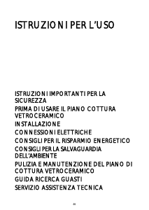 Manuale Bauknecht ETCV 7640 IN Piano cottura