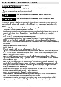 Brugsanvisning Bauknecht ETI 6260 IN Kogesektion