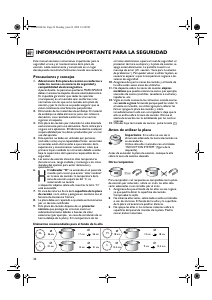 Manual de uso Bauknecht ETI 6740/IN Placa