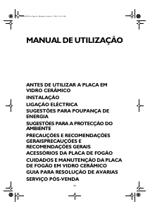 Manual Bauknecht ETII 6640 NE Placa