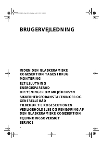 Brugsanvisning Bauknecht ETPI 6640 IN Kogesektion