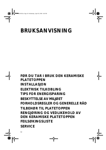 Bruksanvisning Bauknecht ETPI 6640 IN Kokeplate