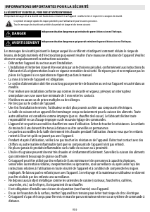 Mode d’emploi Bauknecht ETPI 8640/BA Table de cuisson