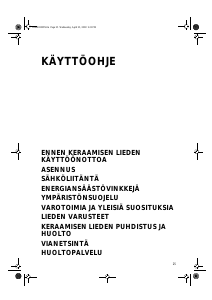Käyttöohje Bauknecht ETPS 6740 IN Keittotaso