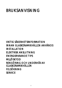 Bruksanvisning Bauknecht ETPS 8740/IN Häll