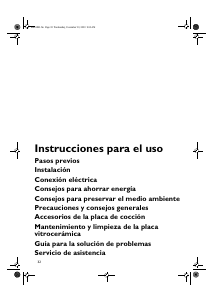 Manual de uso Bauknecht ETPV 5760 IN/01 Placa